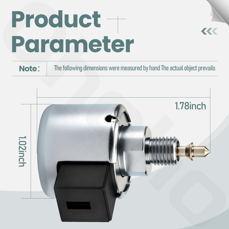 Ohoho 846639 Fuel Shut-Off Solenoid by Ohoho - for Lawn & Garden Equipment Engine 846639 AUC11057 - Image 2